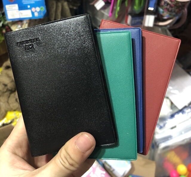 Sổ da mini cầm tay