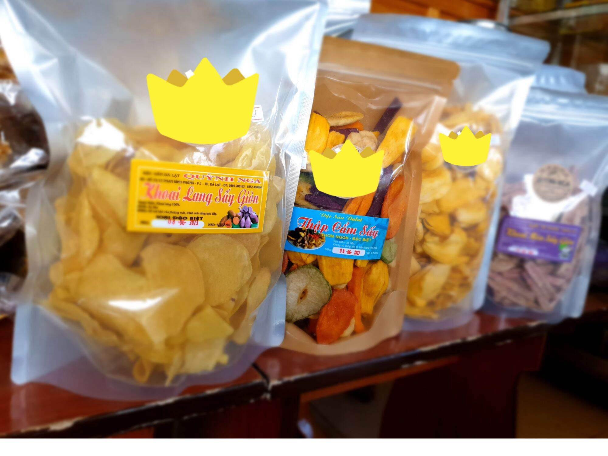 Mít sấy Đà Lạt - 500gr