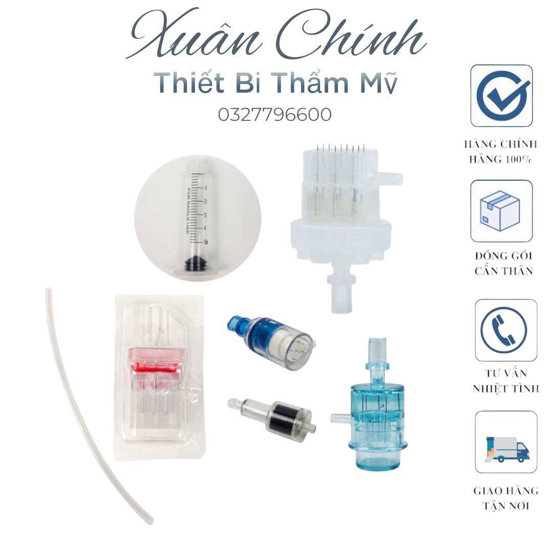 Đầu kim 5 kim 9 kim 16 phụ kiện máy tiêm dùng cho máy Ammi Ez Injector spa