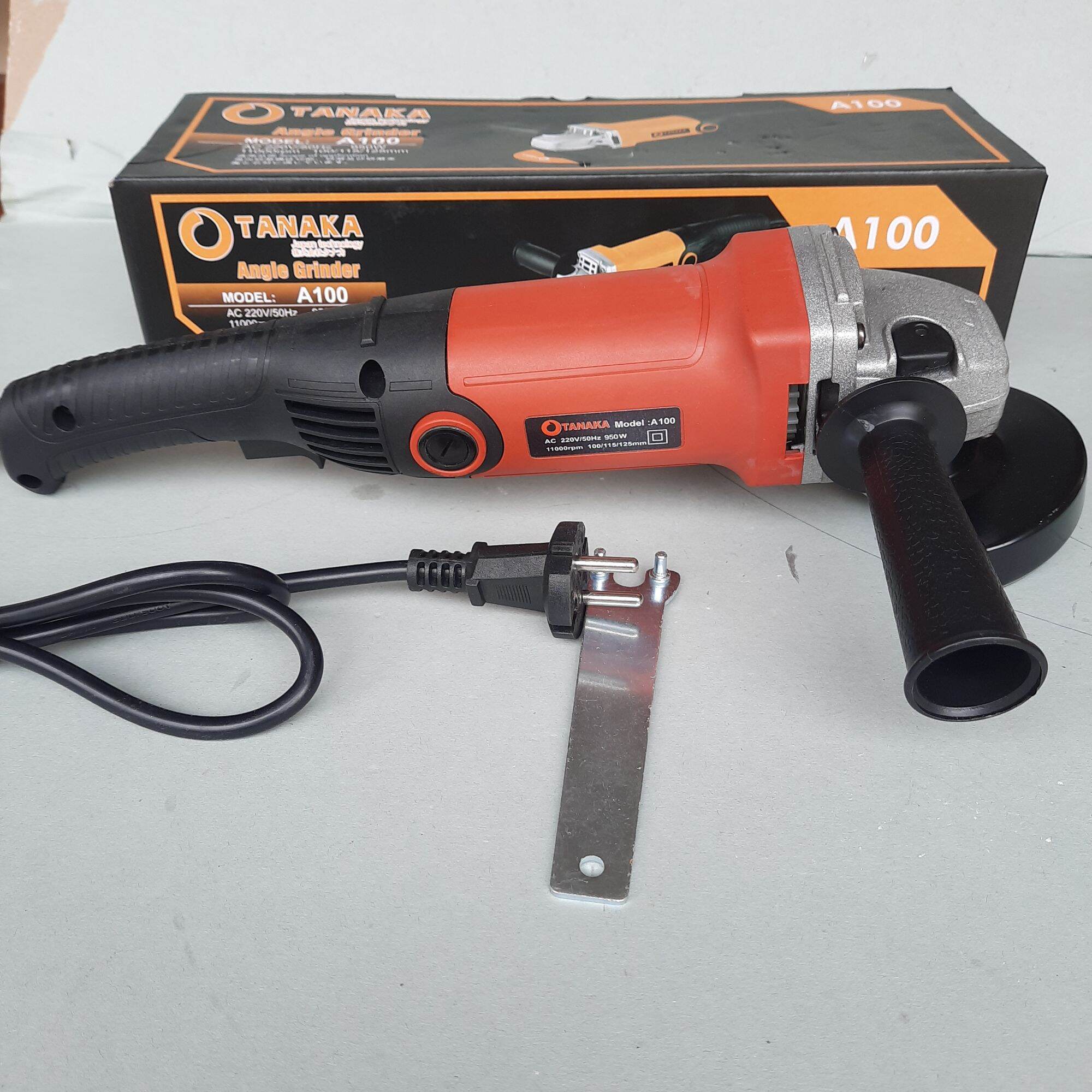 Máy mài góc tanaka -a100 động cơ 100% dây đồng chuôi dài