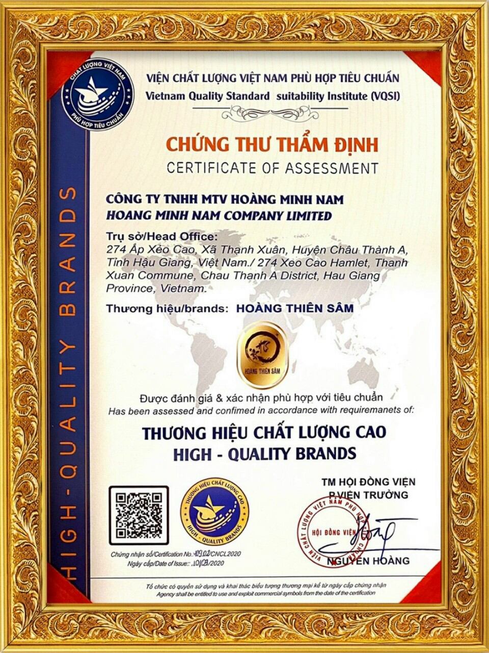 combo tinh chất Hoàng Thiên Sâm (loại mạnh)