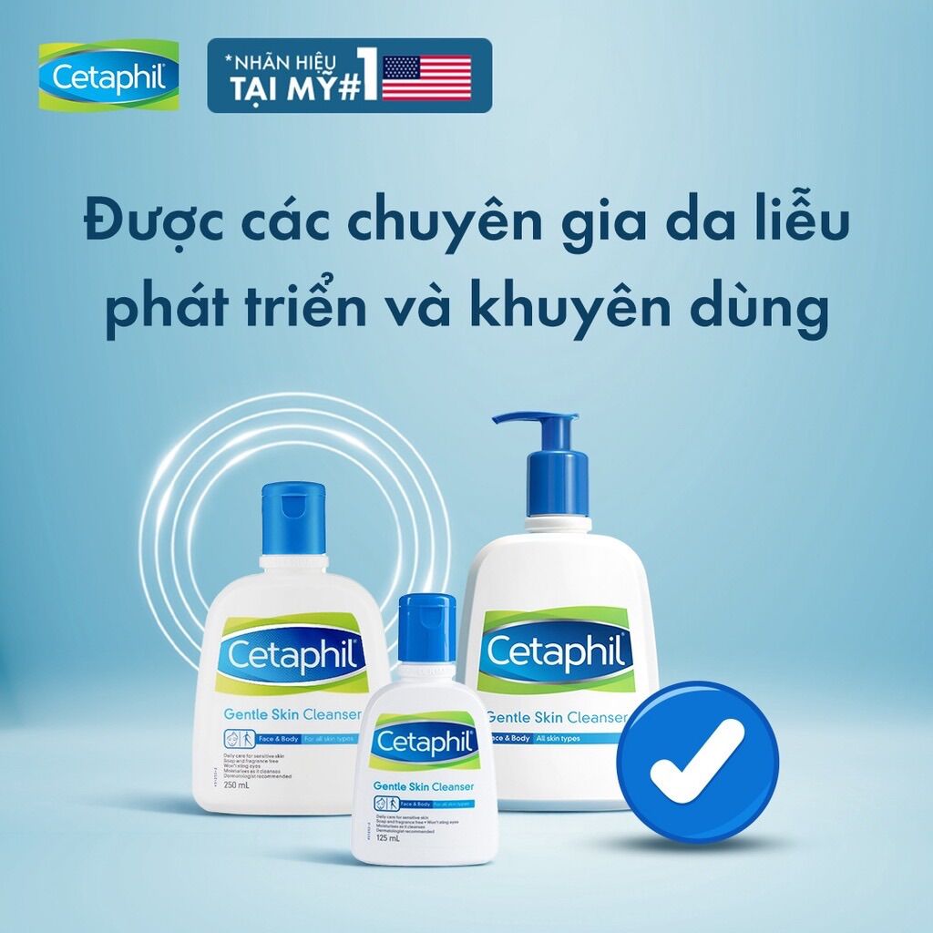 Sữa Rửa Mặt Cetaphil Gentle Skin Cleanser 500ml,473ml