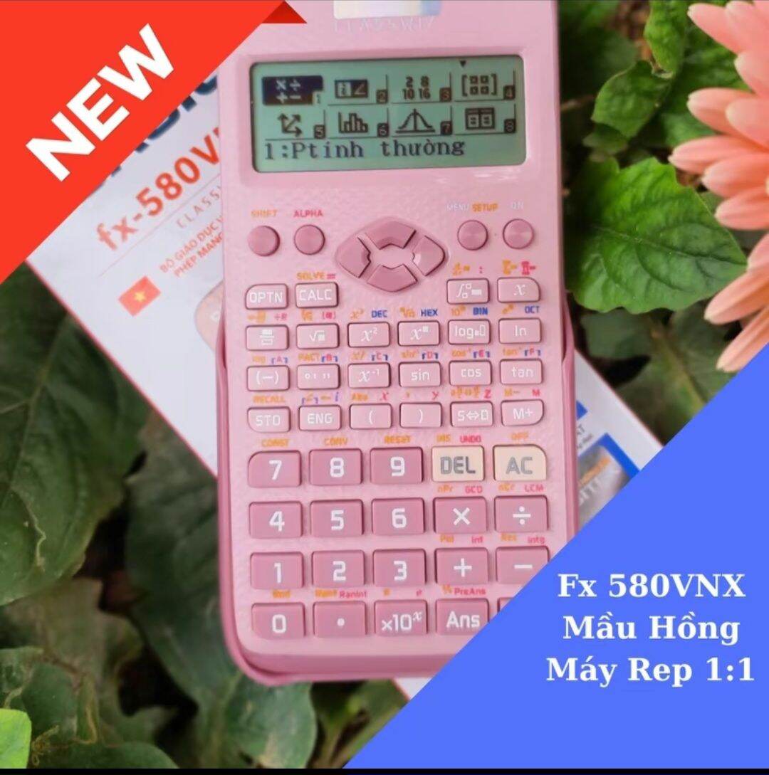 M.áy tính học sinh FX580VN-X , M.áy tính dòng thường 521 chức năng , dùng cho học sinh cấp 2 và cấp 3 , tính toán nhanh , bền bỉ , lỗi 1 đổi 1 trong vòng 1 năm - 3
