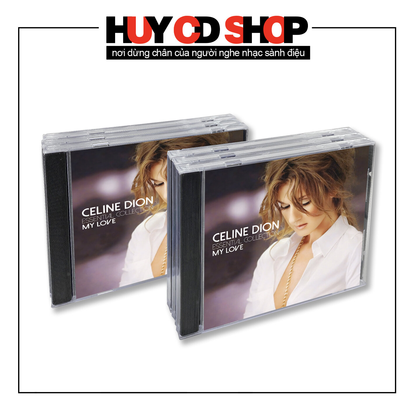 Đĩa CD Celine Dion - Essential Collection - My love - Nhạc quốc tế - Đĩa lòng trắng
