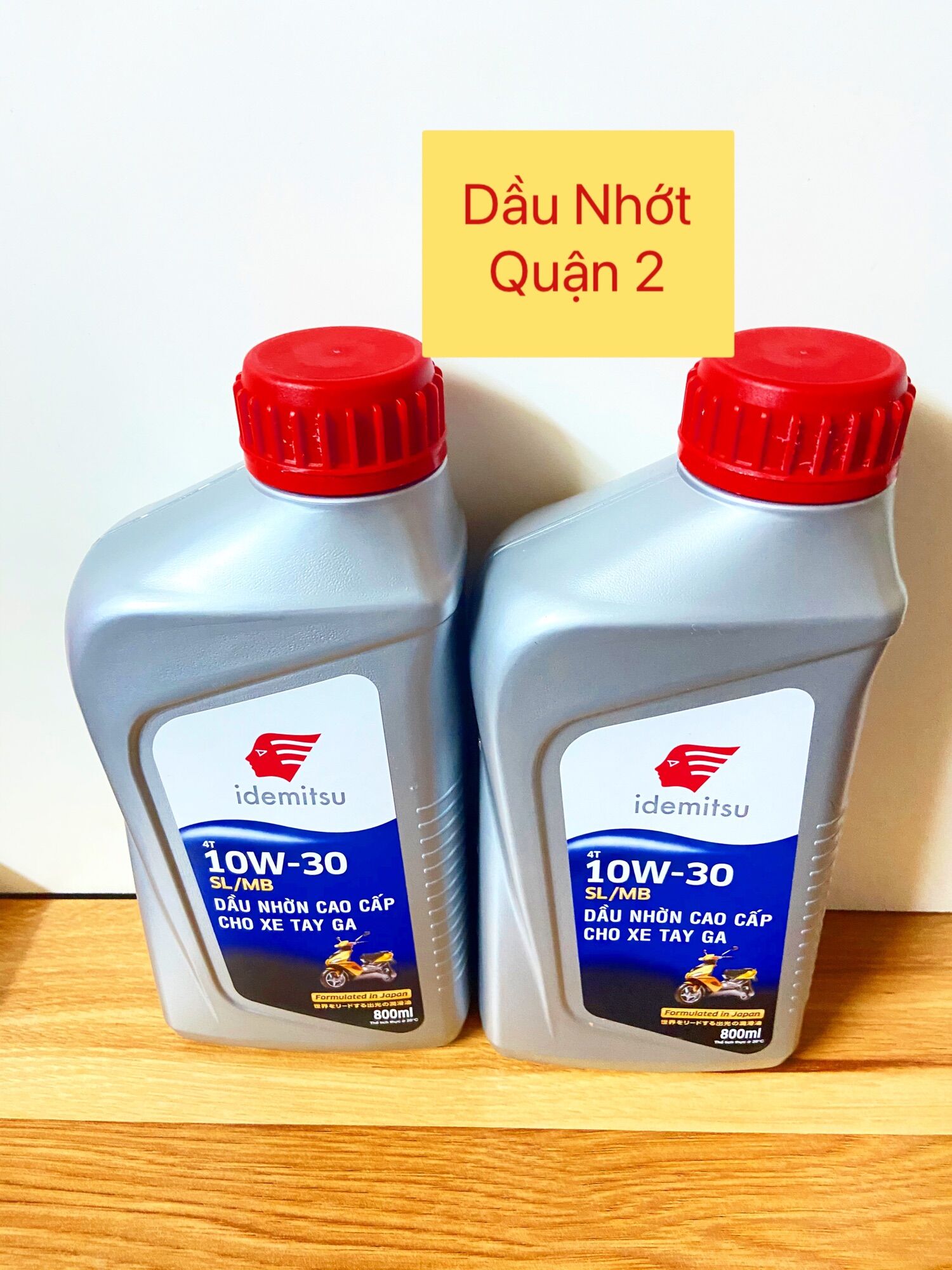 [HCM]Dầu Nhớt Idemitsu dành cho xe tay ga - 10w30 - 800mL