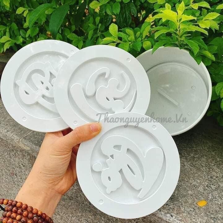 Khuôn nén xôi chữ phúc lộc thọ
