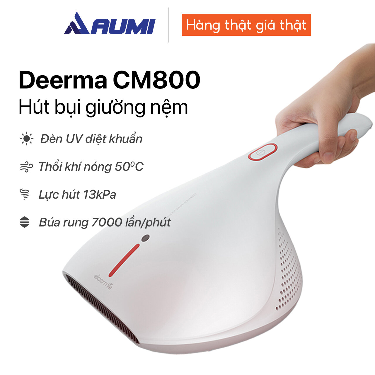 Máy hút bụi giường nệm deerma cm800