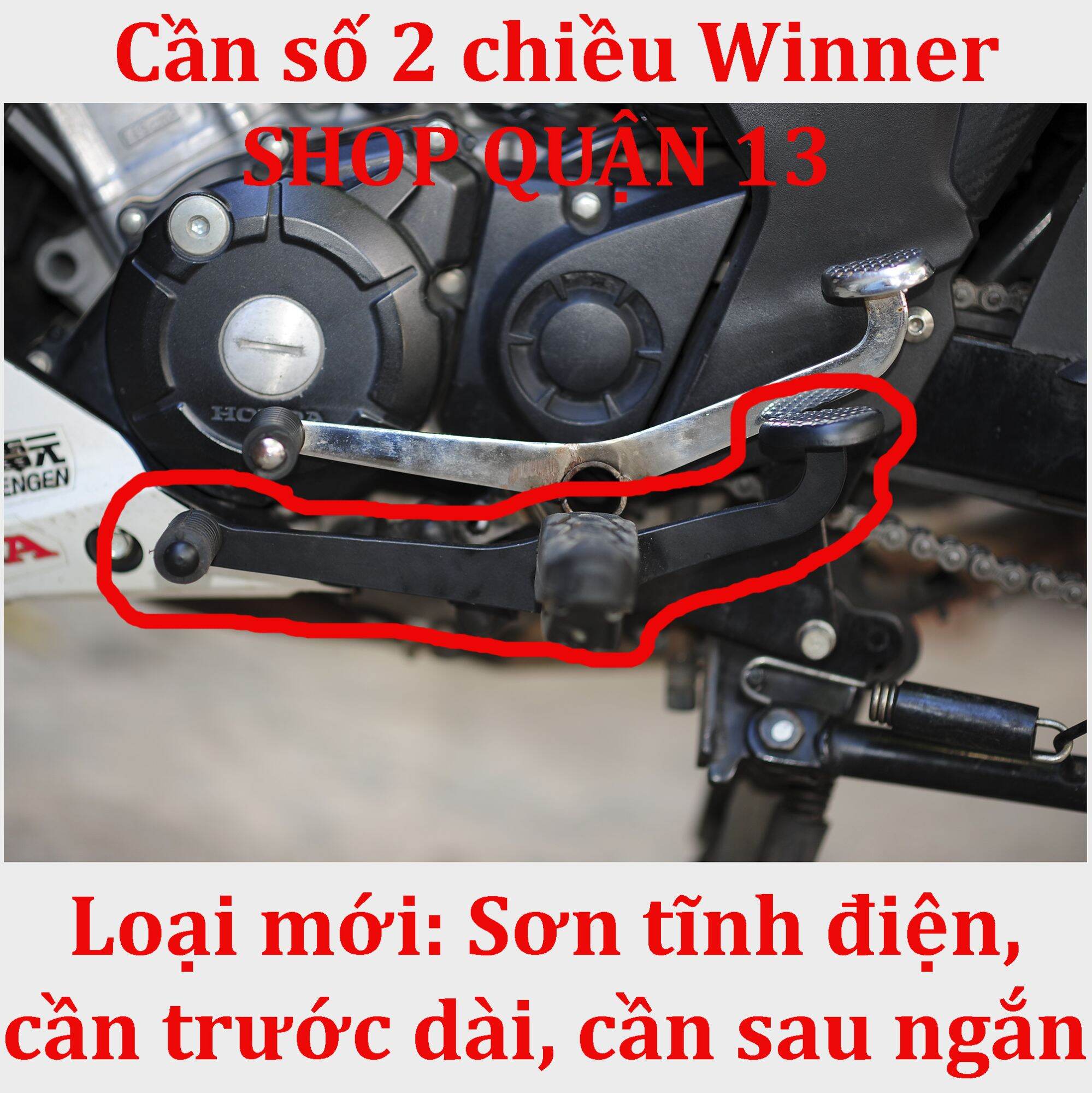 Móc Số 2 Chiều Dành Cho Winner 150cc