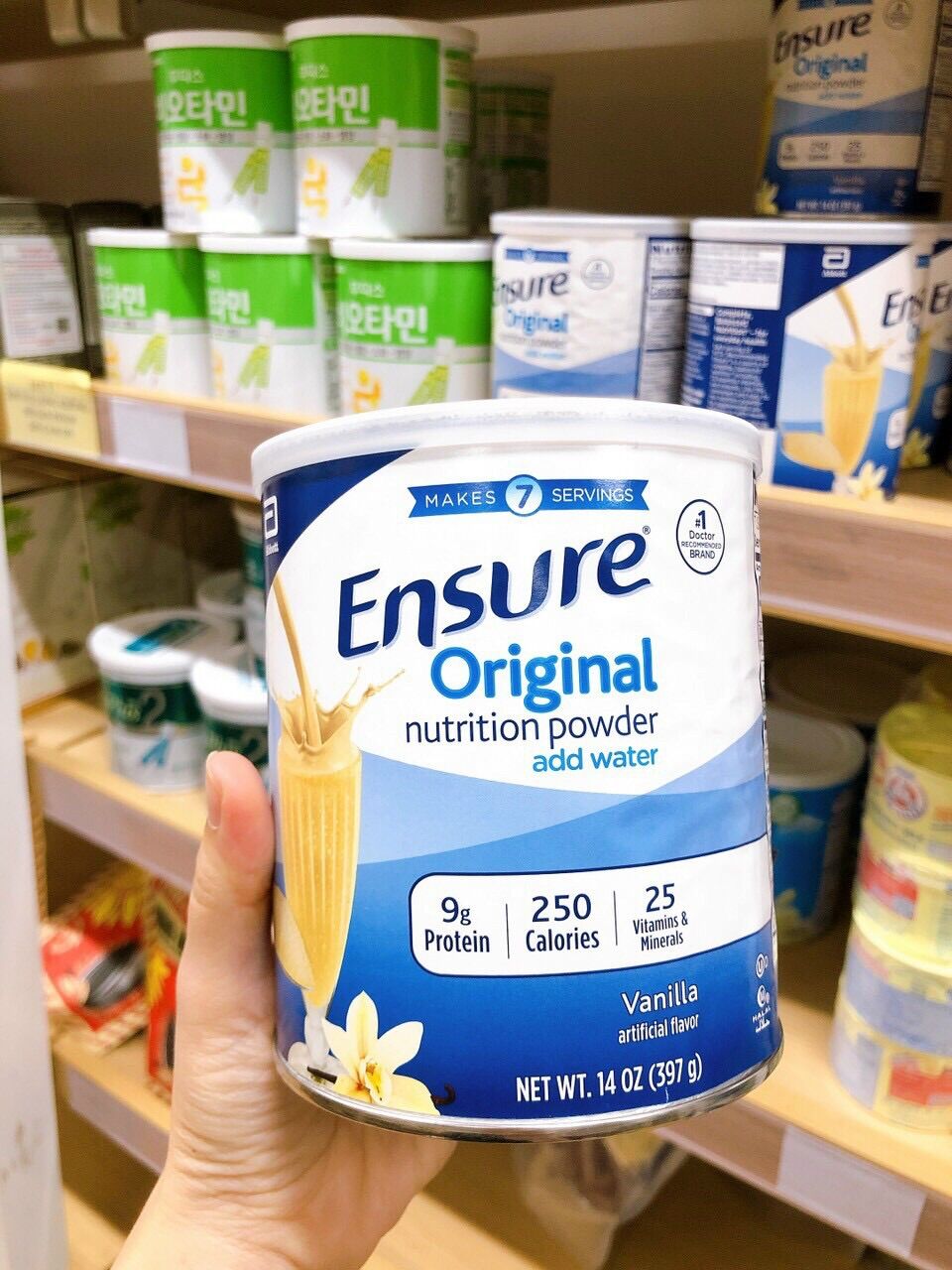 SỮA ENSURE ORIGINAL 397G CỦA MỸ