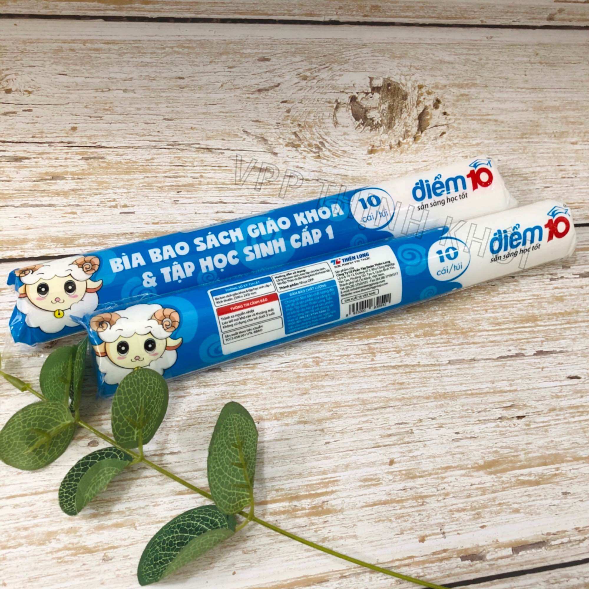 Combo 10 bìa bao sách điểm 10 tp-bc01