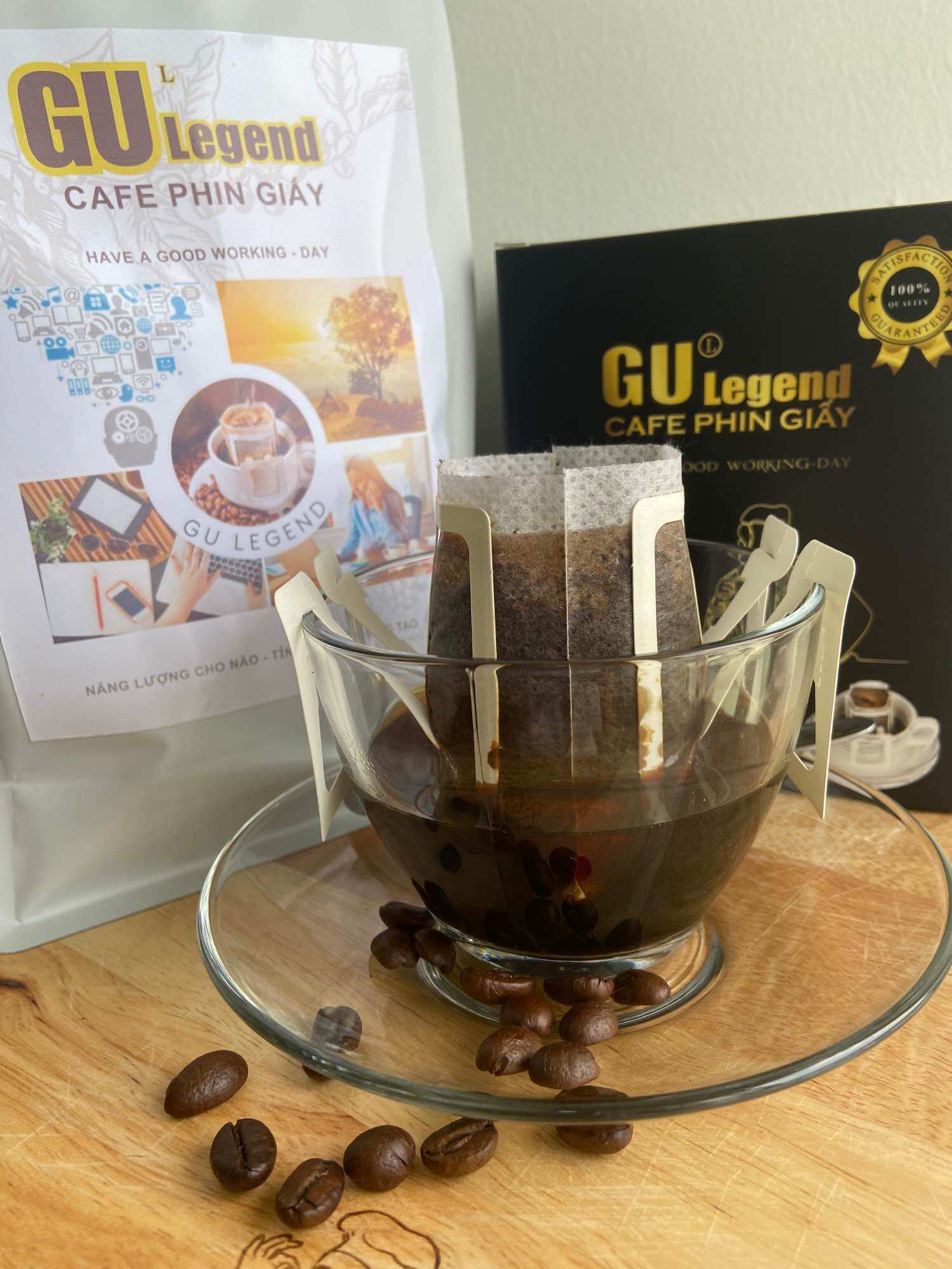 Cafe Phin Giấy GU Legend