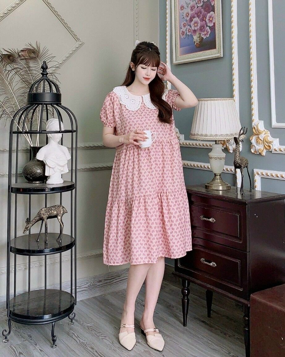 Đầm bầu công sở siêu xinh