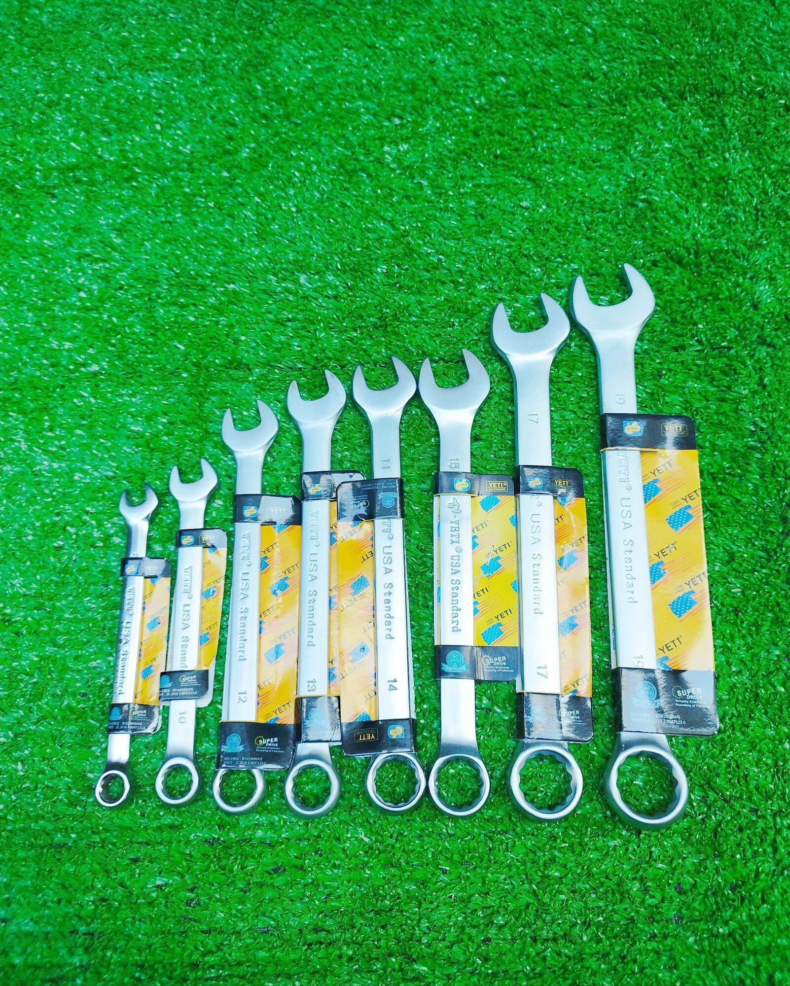 Bộ cờ lê vòng miệng yeti 8 cây từ 8,10,12,13,14,15,17,19mm