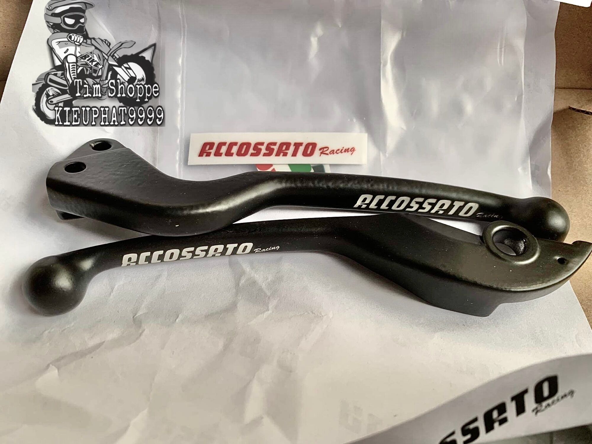 Tay thắng accossato dùng vision click airblade 2006-2019 vario 2017 1 cặp