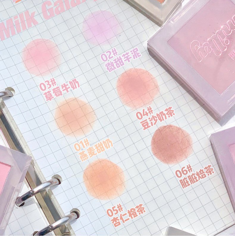 PHẤN MÁ HỒNG MILKY XIXI ĐỦ 15 MÀU