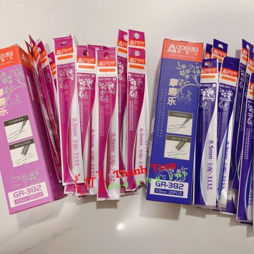 20 Ruột bút bôi xoá được mực xanh/tím