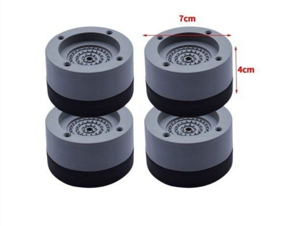 BỘ 4 ĐẾ KÊ MÁY GIẶT SILICON CHỐNG RUNG