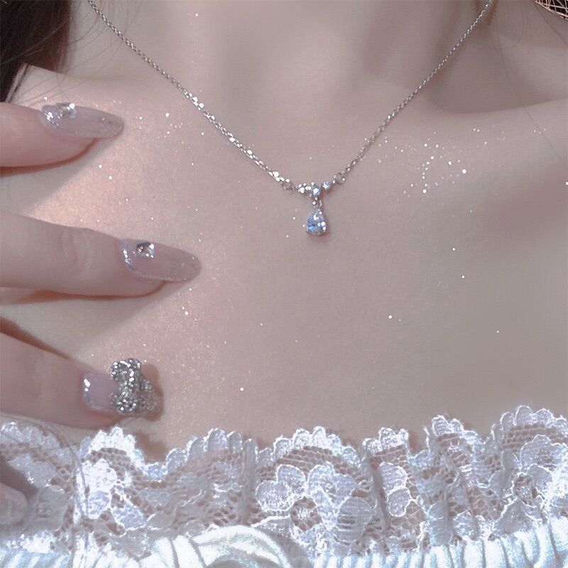 Dây chuyền giọt nước ver.3 Choco Jewelry