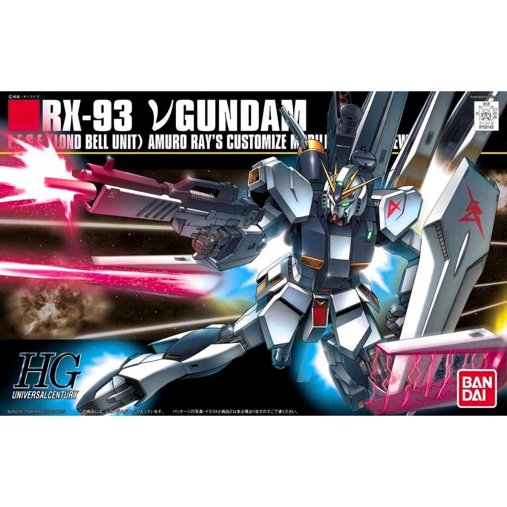Mô hình lắp ráp hguc 086 hg rx-93 nu gundam