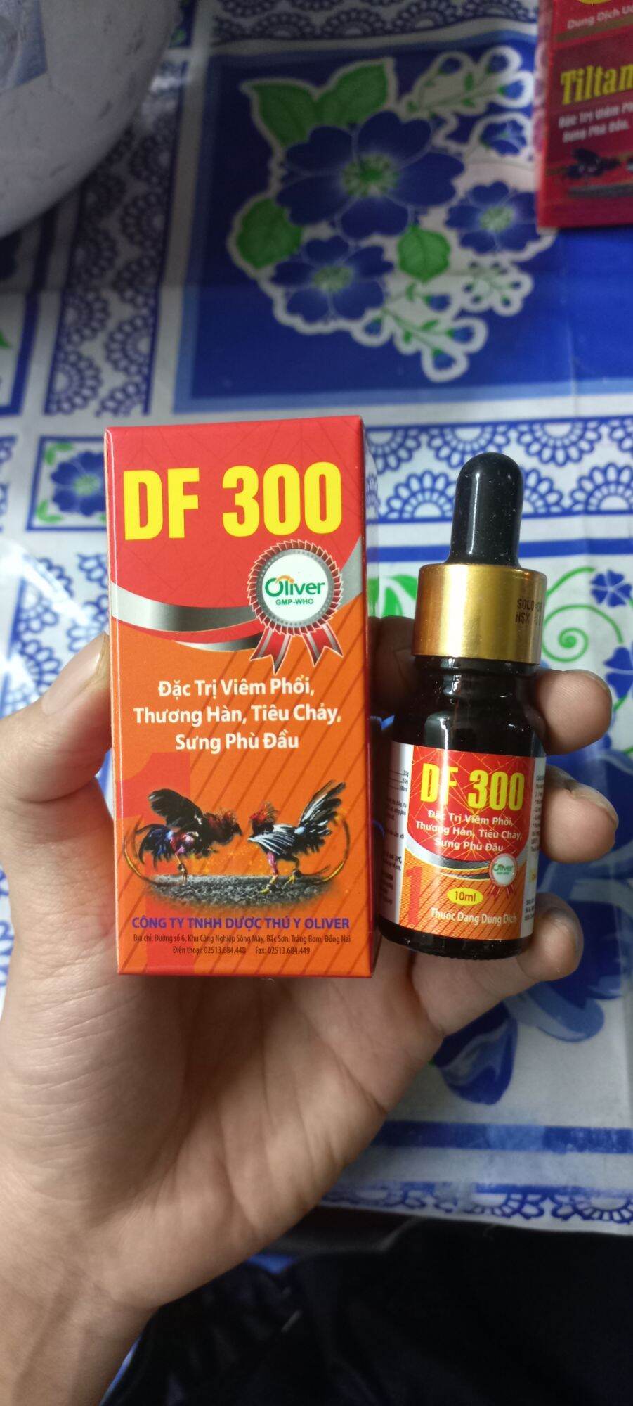 Lọ 10ml DF 300 Cho Gà Đá, Chim Cảnh
