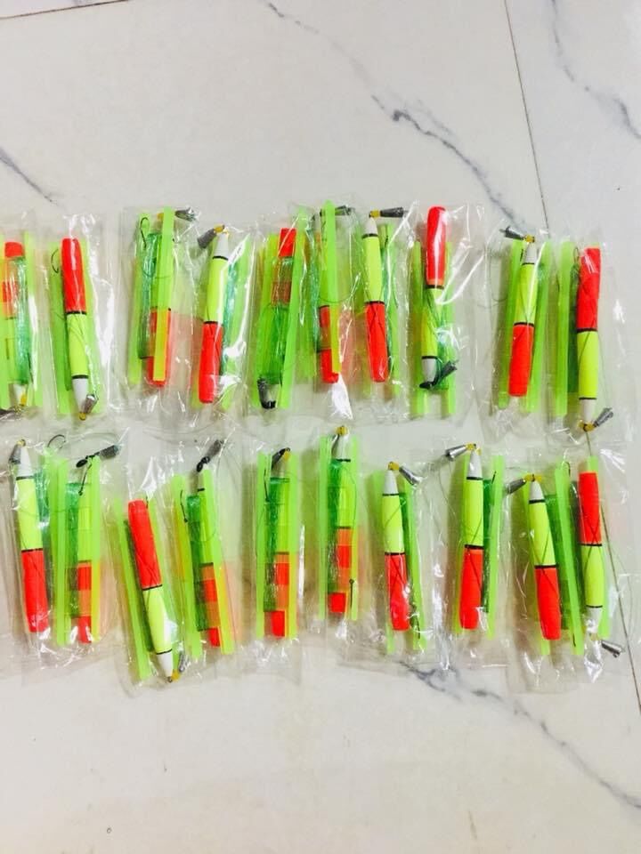 Combo 3 lưỡi câu phao tóm sẵn