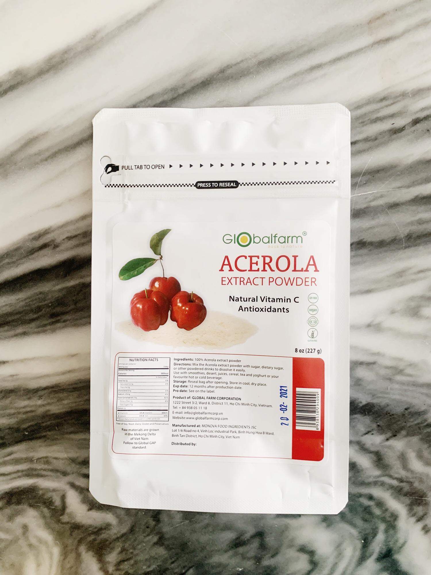 Bột Acerola - Vua của Vitamin C tự nhiên