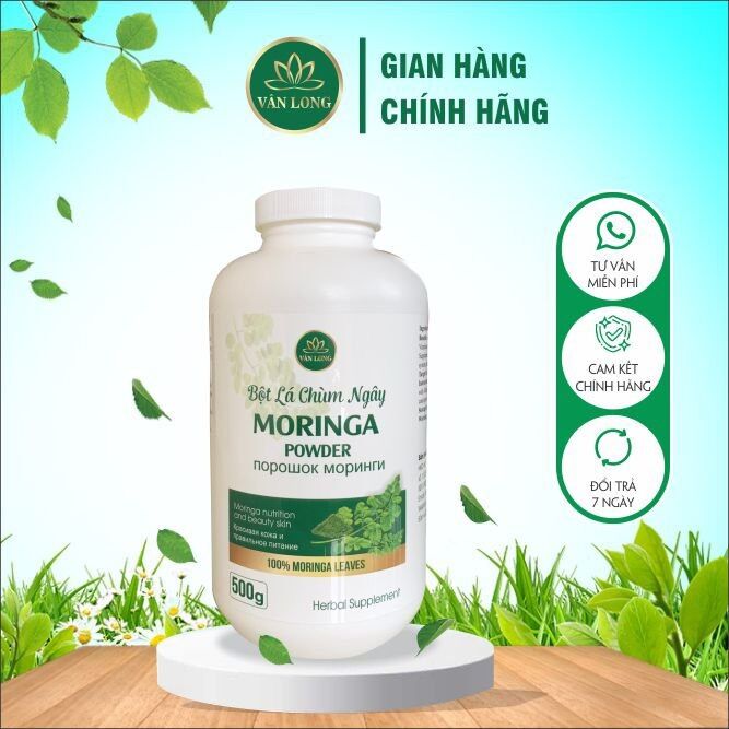 Bột lá chùm ngây vân long premier - vl04