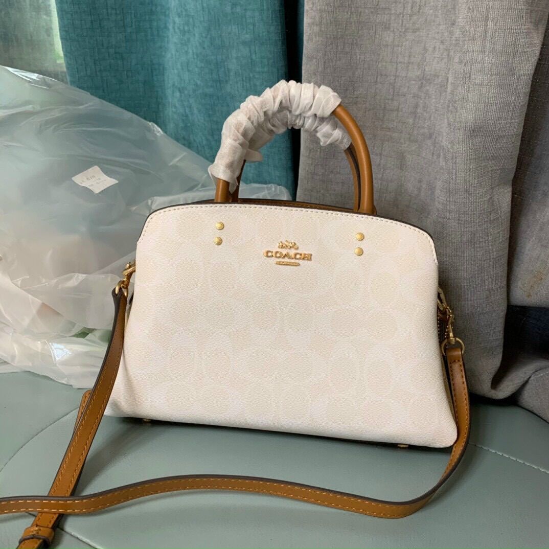 Túi C0ACH Mini Lilie Da Thật nữ tính siêu xinh