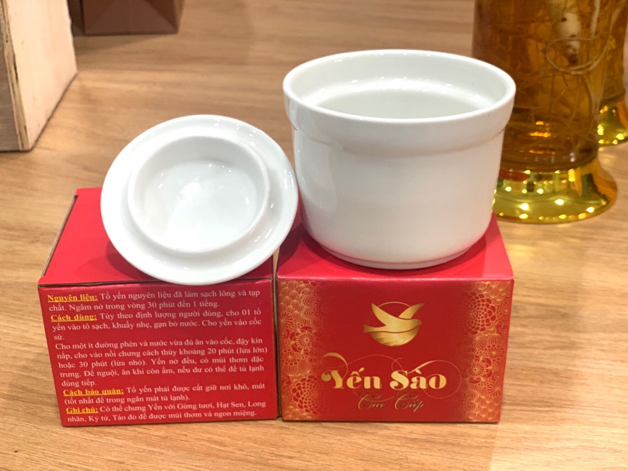 [ Quà Tặng] Combo 2 thố chưng yến - Tiết kiệm đến 40%