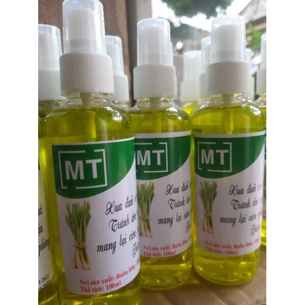 Tinh dầu sả chanh xịt thơm 100ml