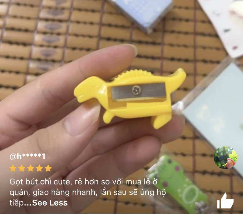 🔥 Hộp 20 Cái Chuốt _ Gọt Chì Nhiều Hình