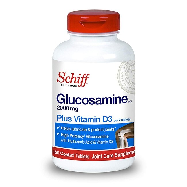 Hỗ Trợ Xương Khớp Schiff Glucosamine 2000mg Plus Vitamin D3
