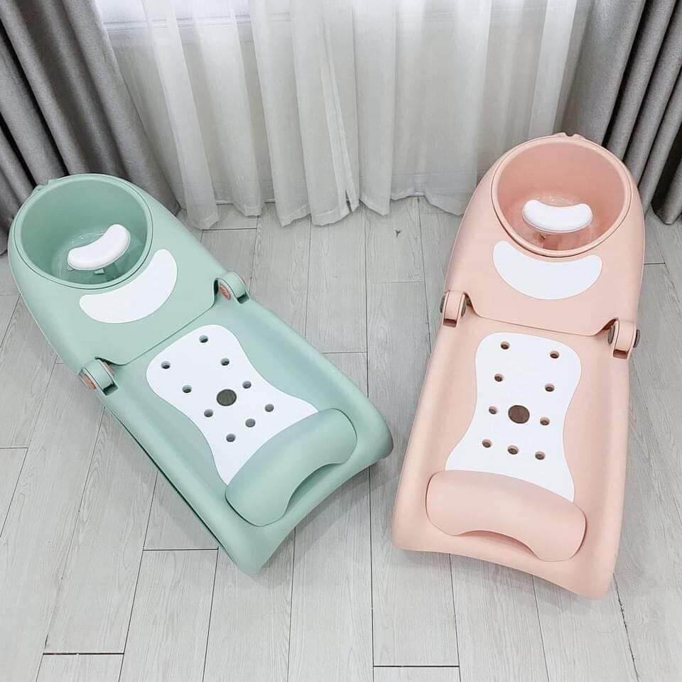 Ghế gội đầu trẻ em Holla gấp gọn cho bé từ 6 tháng đến 10 tuổi - Seed House