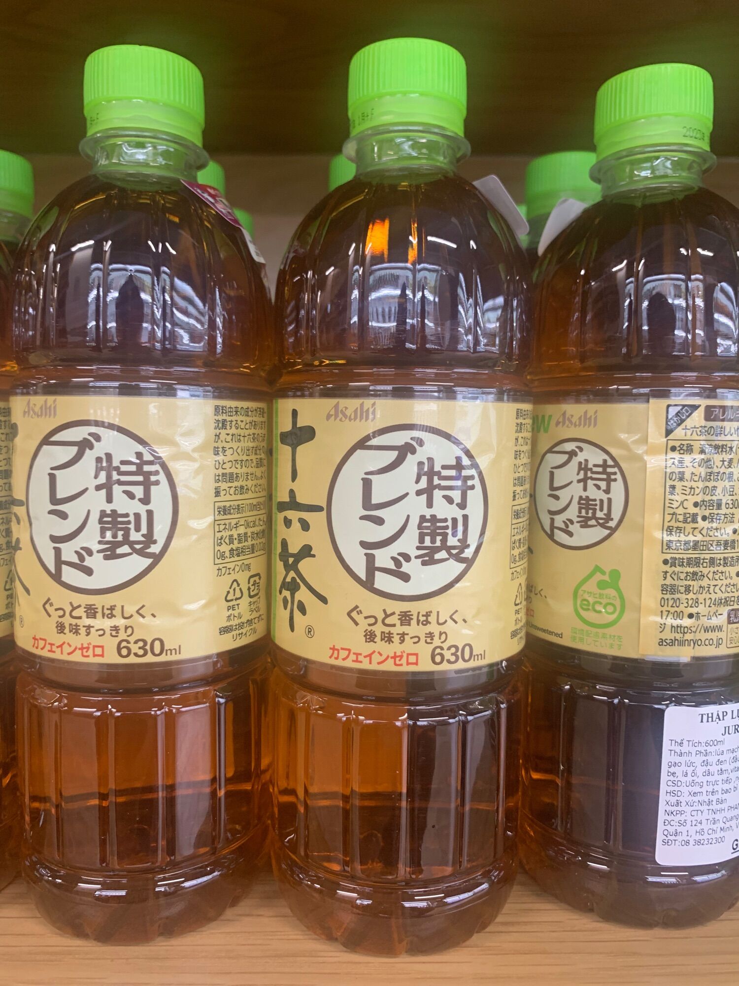 [Ichiban Market] Thập Lục Trà Asahi Jurokucha 600ml