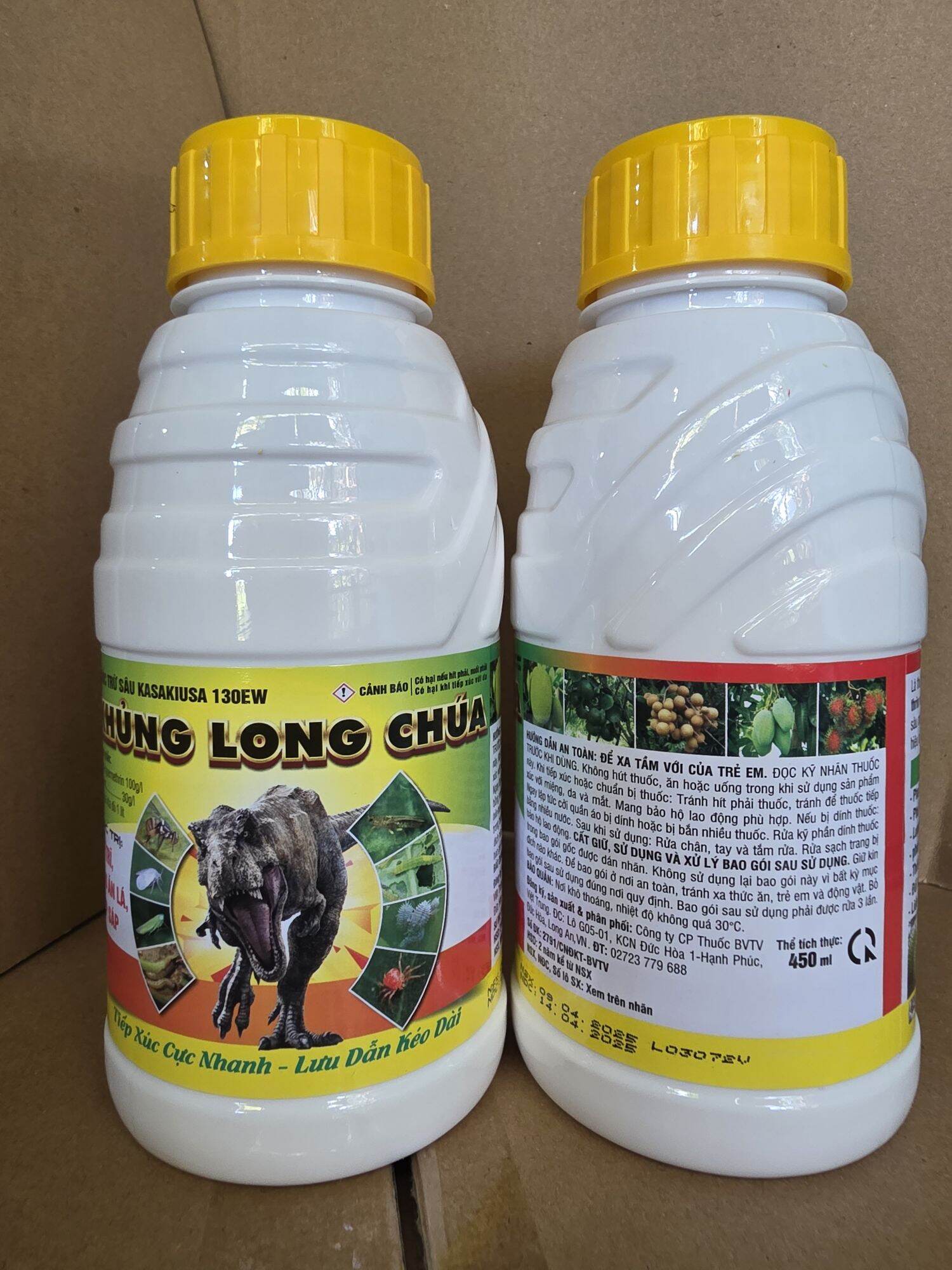  Khủng Long Chúa là thuốc trừ riệp sáp rầy và sâu hại chai 500ml 