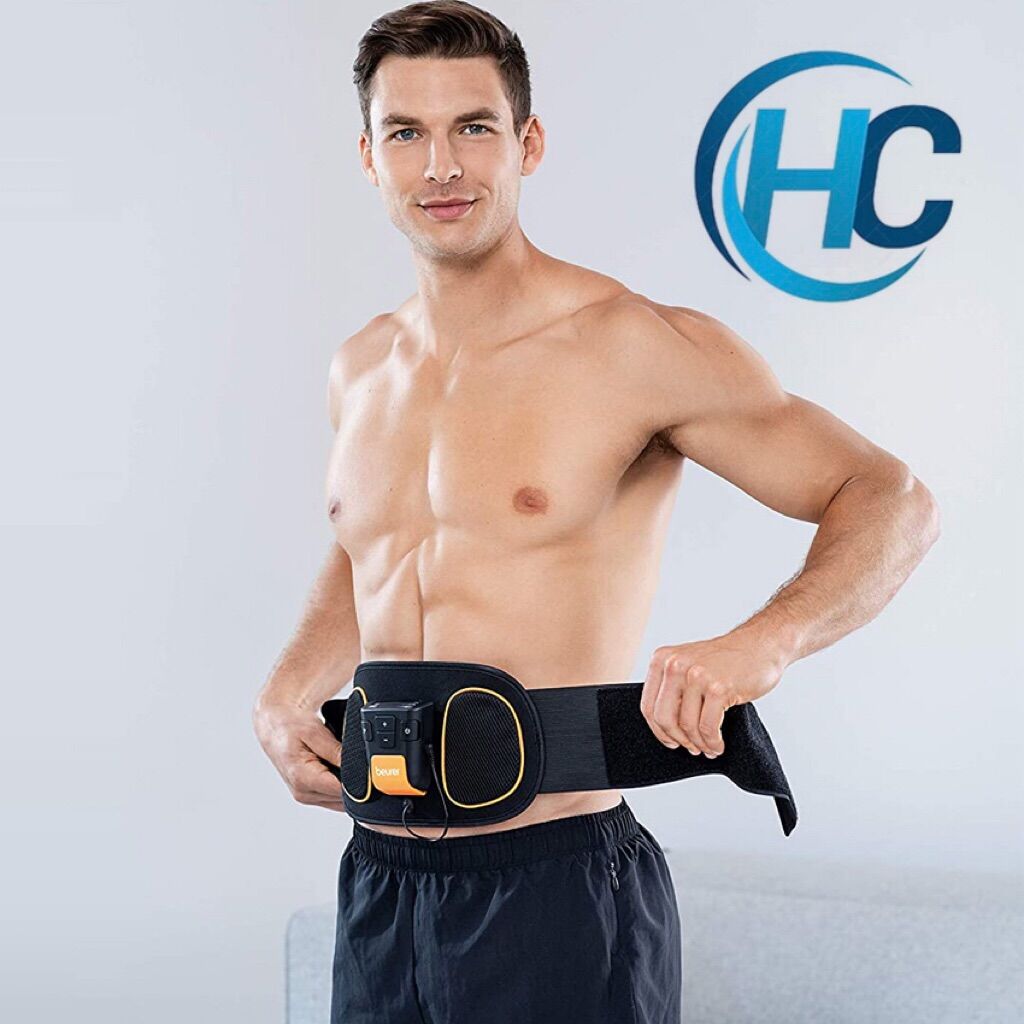 [CHÍNH HÃNG] Đai massage giảm mỡ bụng Beurer EM32 (bảo hành 2 năm) (mát xa)