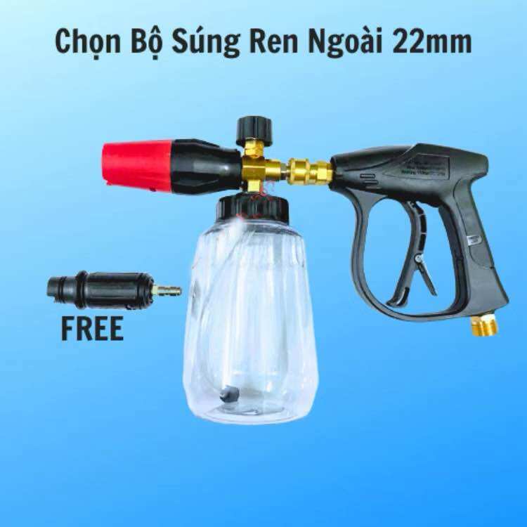 High-Quality 1 Liter Snow Foam Sprayer for Use with Mini Car Washers, Imported Family Car Washers. Giá 269,000 Đồng*Miễn phí vận chuyển