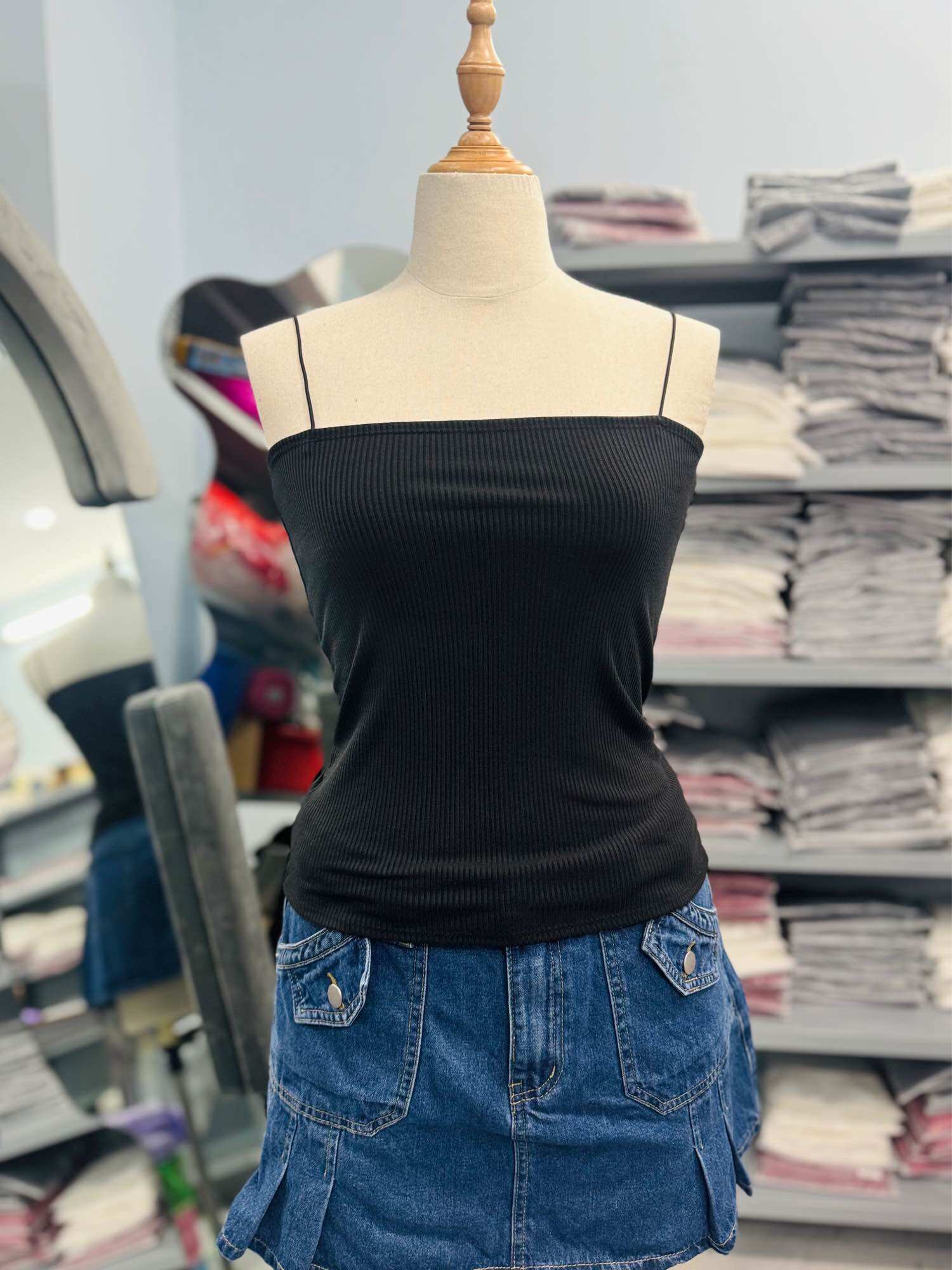 [ SIZE LỚN BIGSIZE 55Kg-100Kg ] ÁO 2 DÂY SỢI BÚN