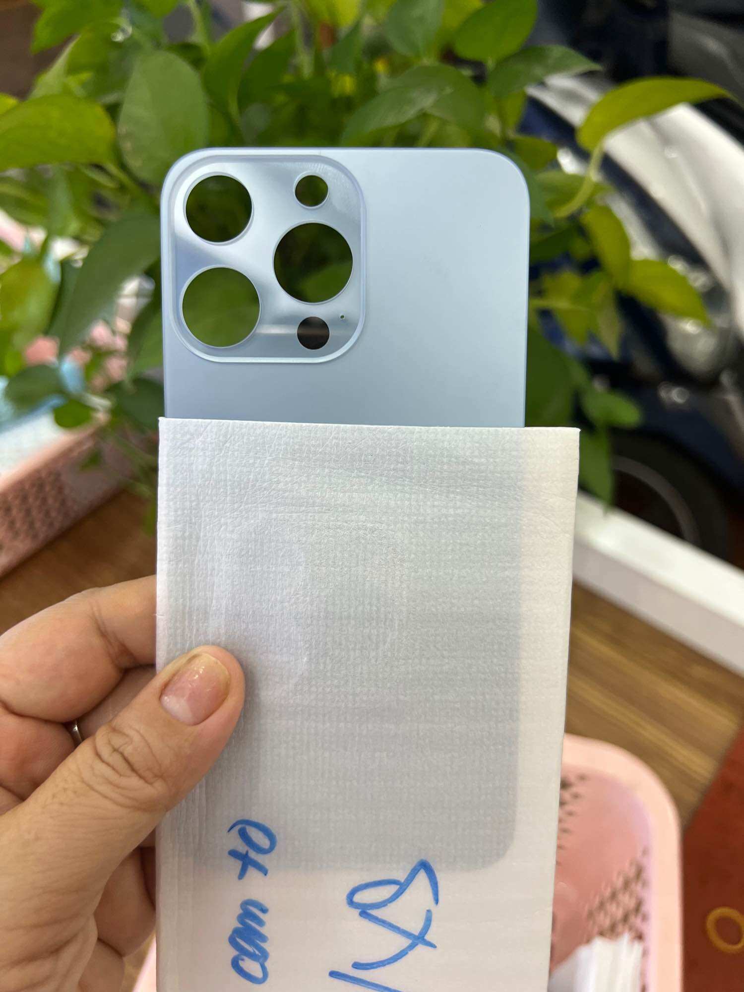 Ốp lưng Kính lưng X - XS độ cam to