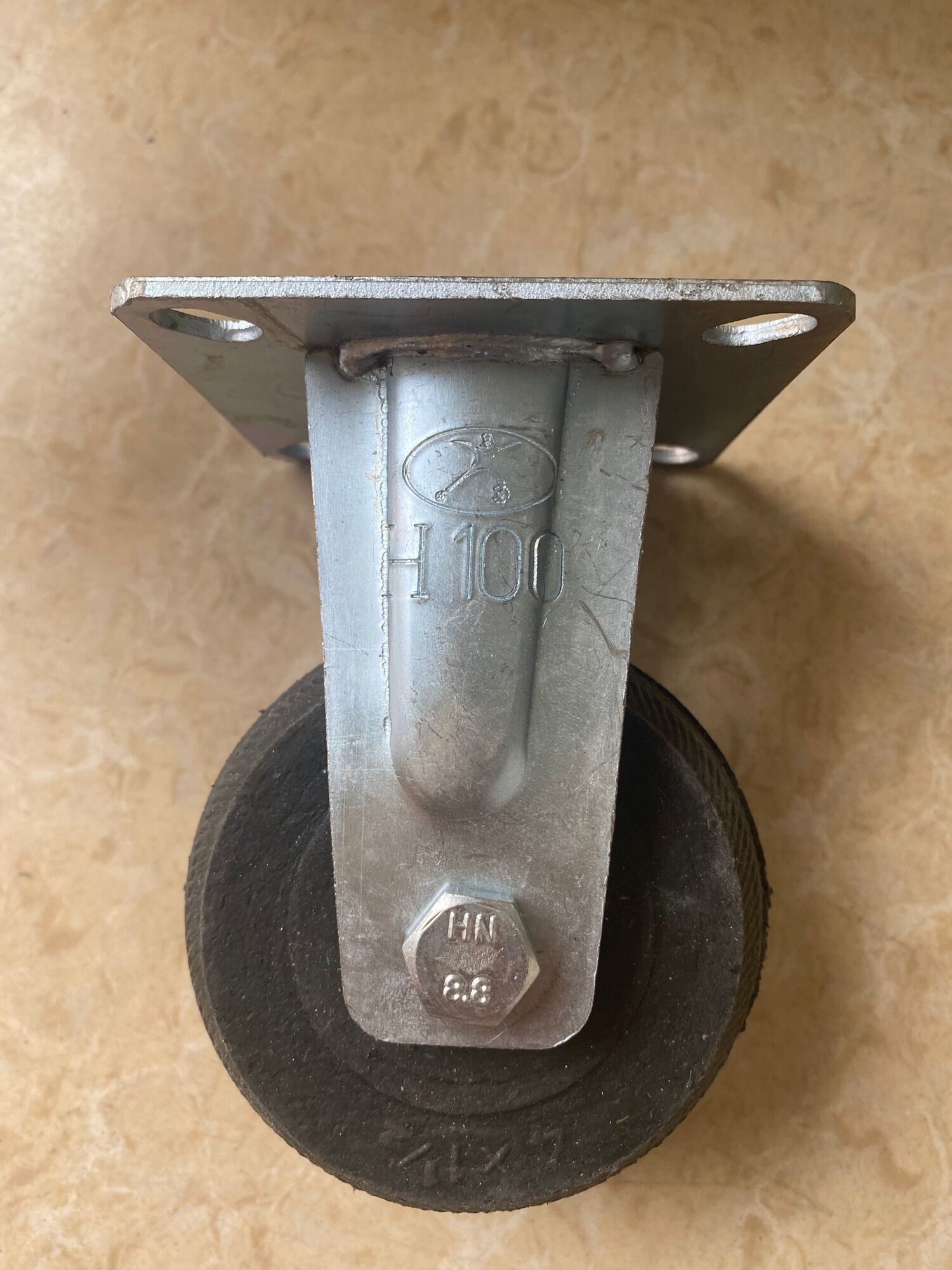 Bánh xe cao su 100 và 125