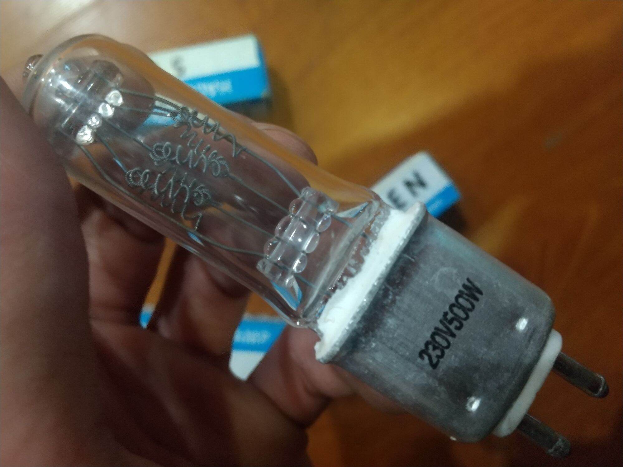 Bóng đèn Halogen 500W phá sương mù cho tàu thuyền cảng biển siêu sáng