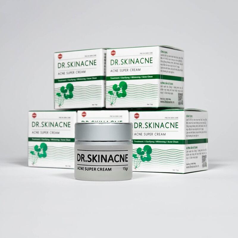 Kem xóa mụn Dr Skinacne chính hãng . date mới SX 2023