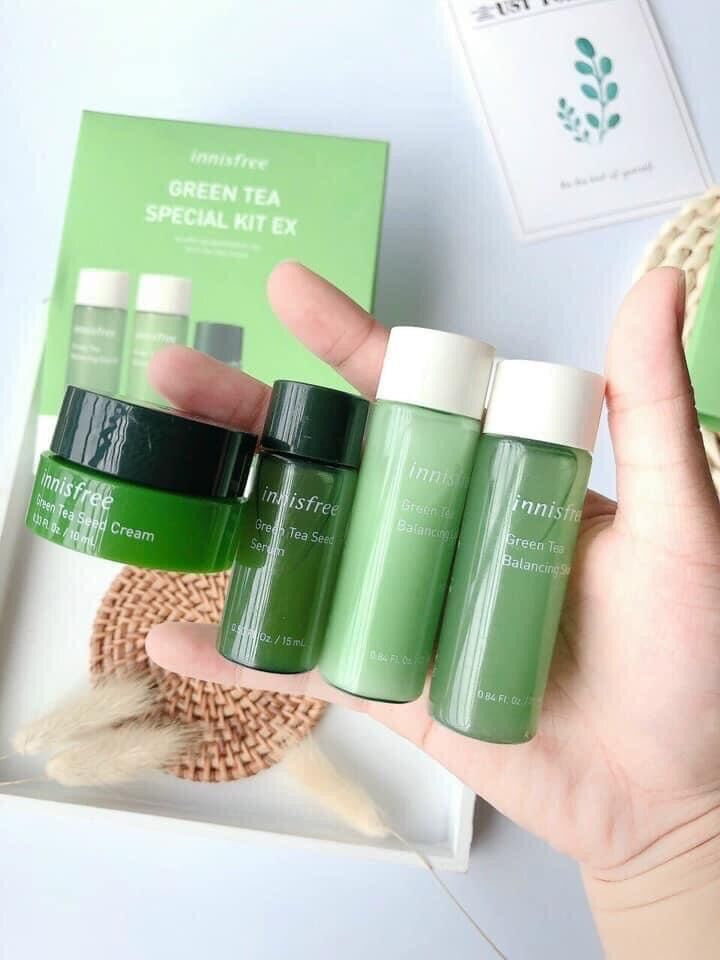 [INNISFREE] Set Innisfree Green Tea Mini 4pcs