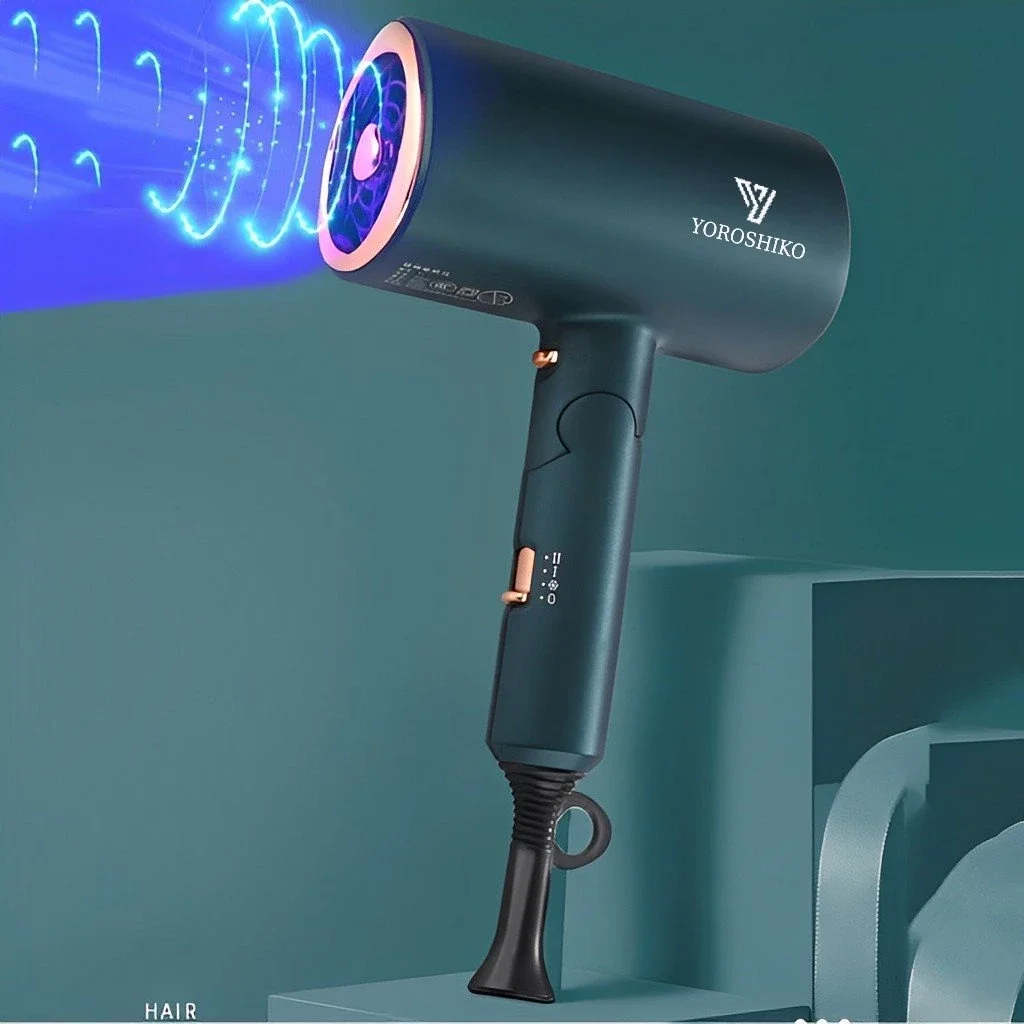 🇻🇳 Máy sấy tóc Yoroshiko 2 chiều nóng lạnh công xuất 2000W có IONITY giúp bảo vệ tóc khỏi khô sơ khi sấy