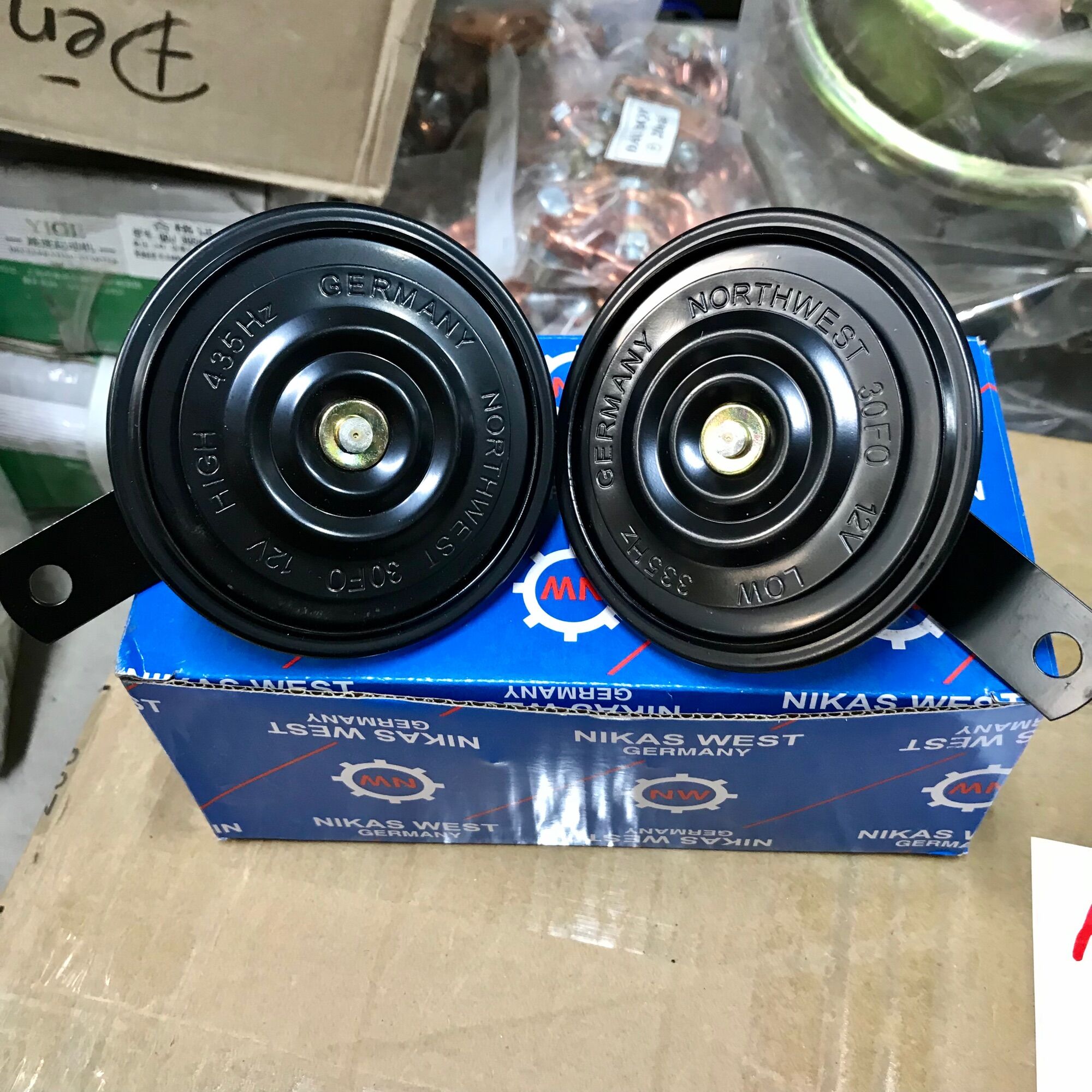 Kèn dĩa , còi ốc ô tô , kèn xe máy 12v/24v đức