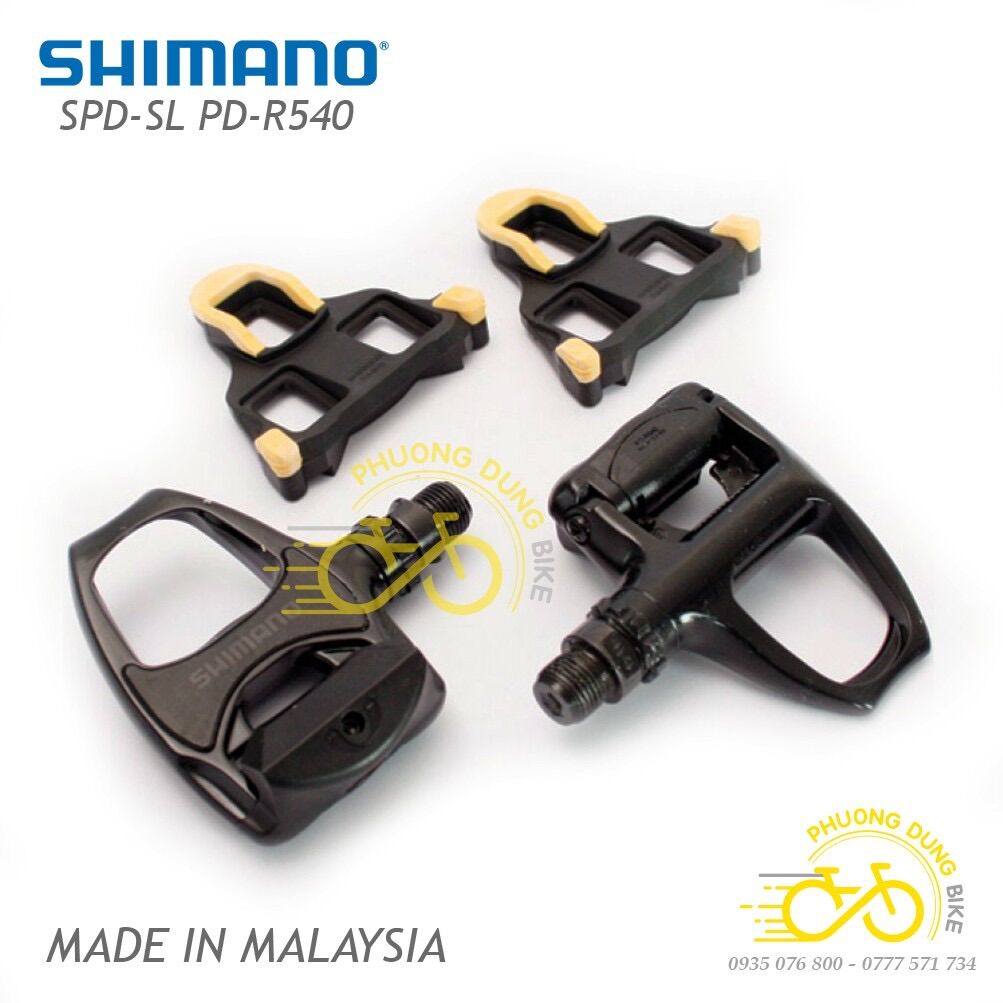 Pedan (bàn đạp) can xe đạp SHIMANO PD R540