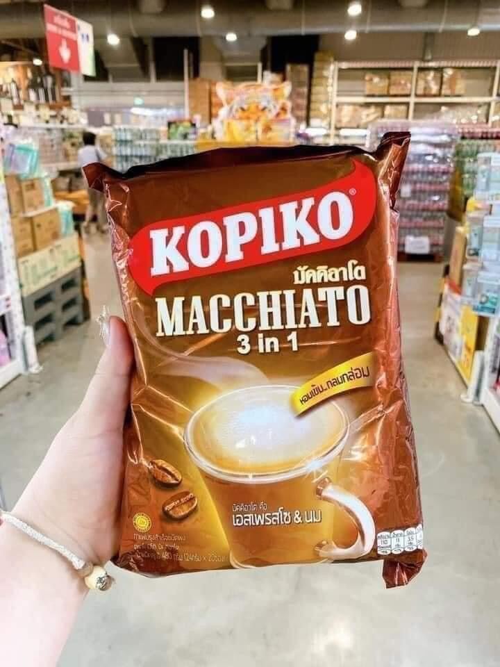 Bịch cà phê sữa thơm ngon chuẩn vị Kopiko Thái Lan