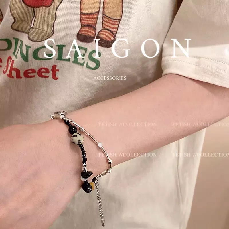 Vòng tay chuỗi hạt 2 lớp | sai gon accessories |