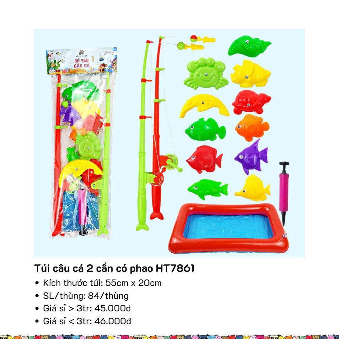Bộ câu cá có phao