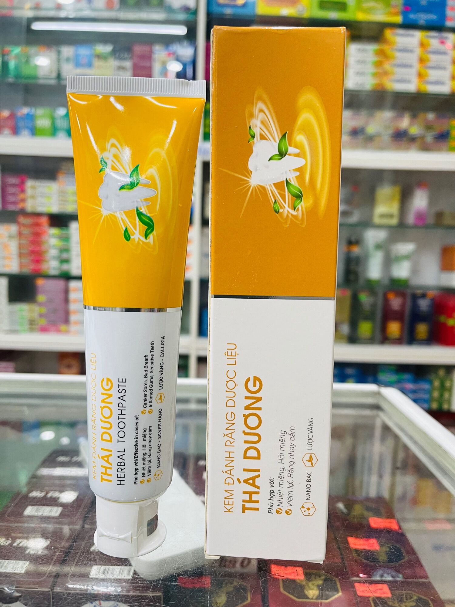 KEM ĐÁNH RĂNG DƯỢC LIỆU THÁI DƯƠNG - 150gram